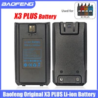 BAOFENG Walkie Talkie X3 PLUS Original Battery Extra Li-ion Battery for BF-X3PLUS Two Way Radios Intercom Accessories 1