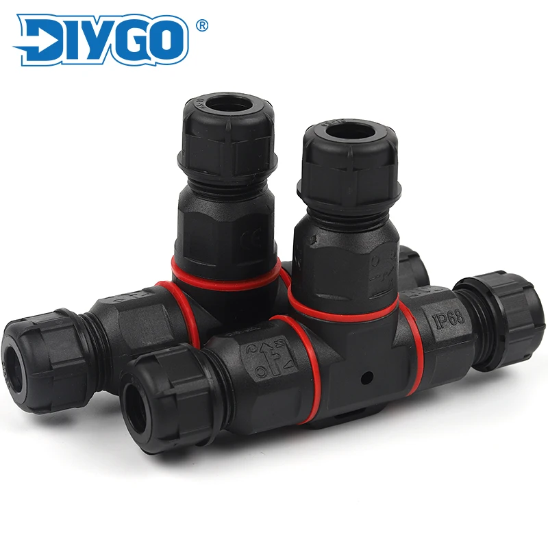 Cavo Adattatore Con Connettore 3 Pin Impermeabile Per Bici Elettrica - Lunghezza 87 Cm, Maschio, Nero