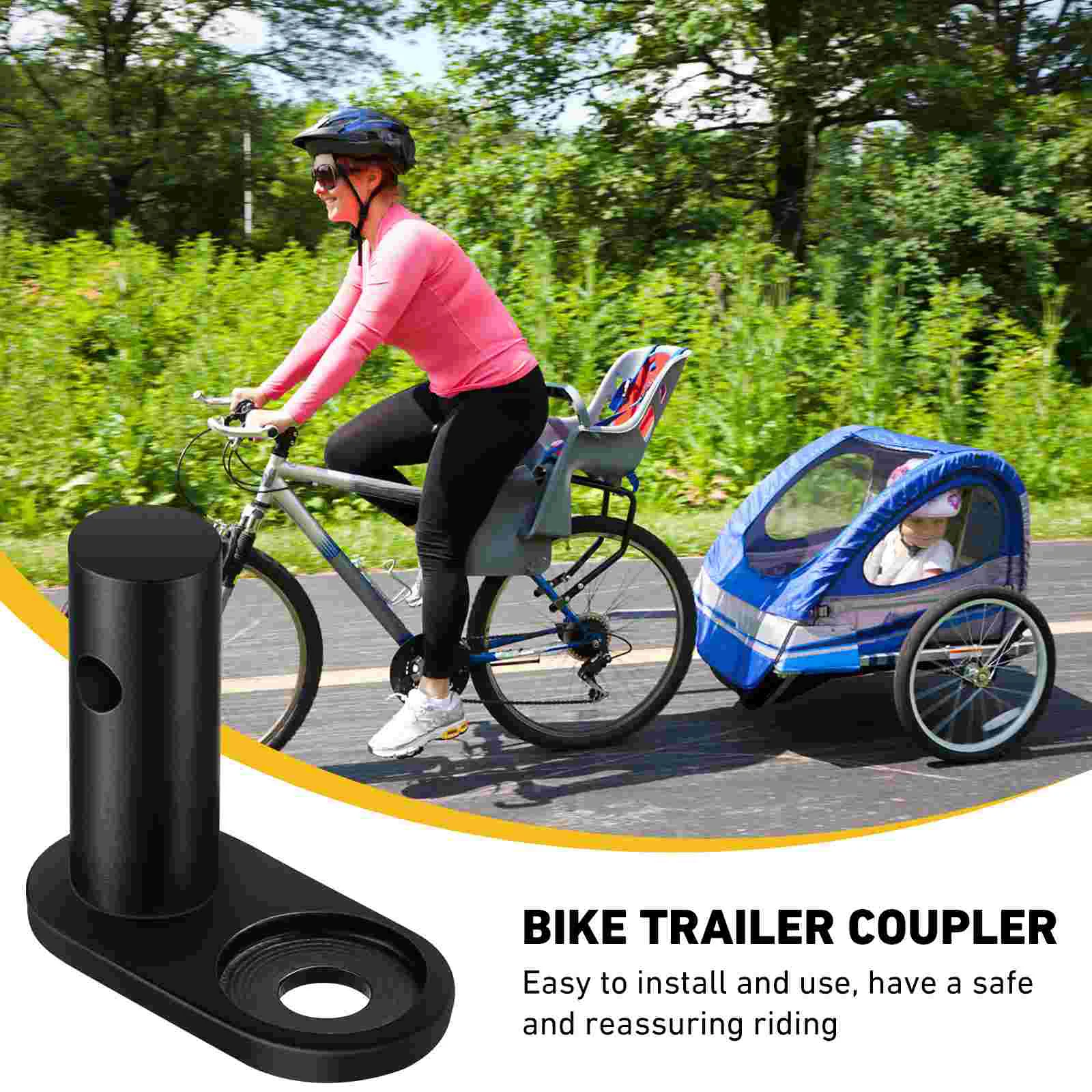 Bicycle Accessory Trailer Bike Coupler Attachment Hitch Connector Cycling Baby Accessories Adapter