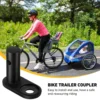 Trailer Bike Coupler Attachment Hitch Connector Cycling Baby Accessories Adapter 5