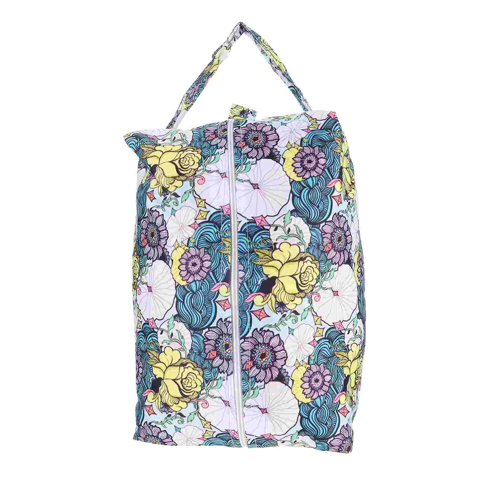 

Storage Bag Baby Items Diaper Diapers Container Patterned Nursery Nappy Water Proof Mummy Waterproof Infant Pouch Travel