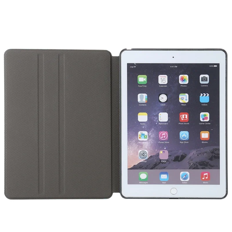 Luxury Vintage Deer Head Leather Smart Stand Tablet Case Cover