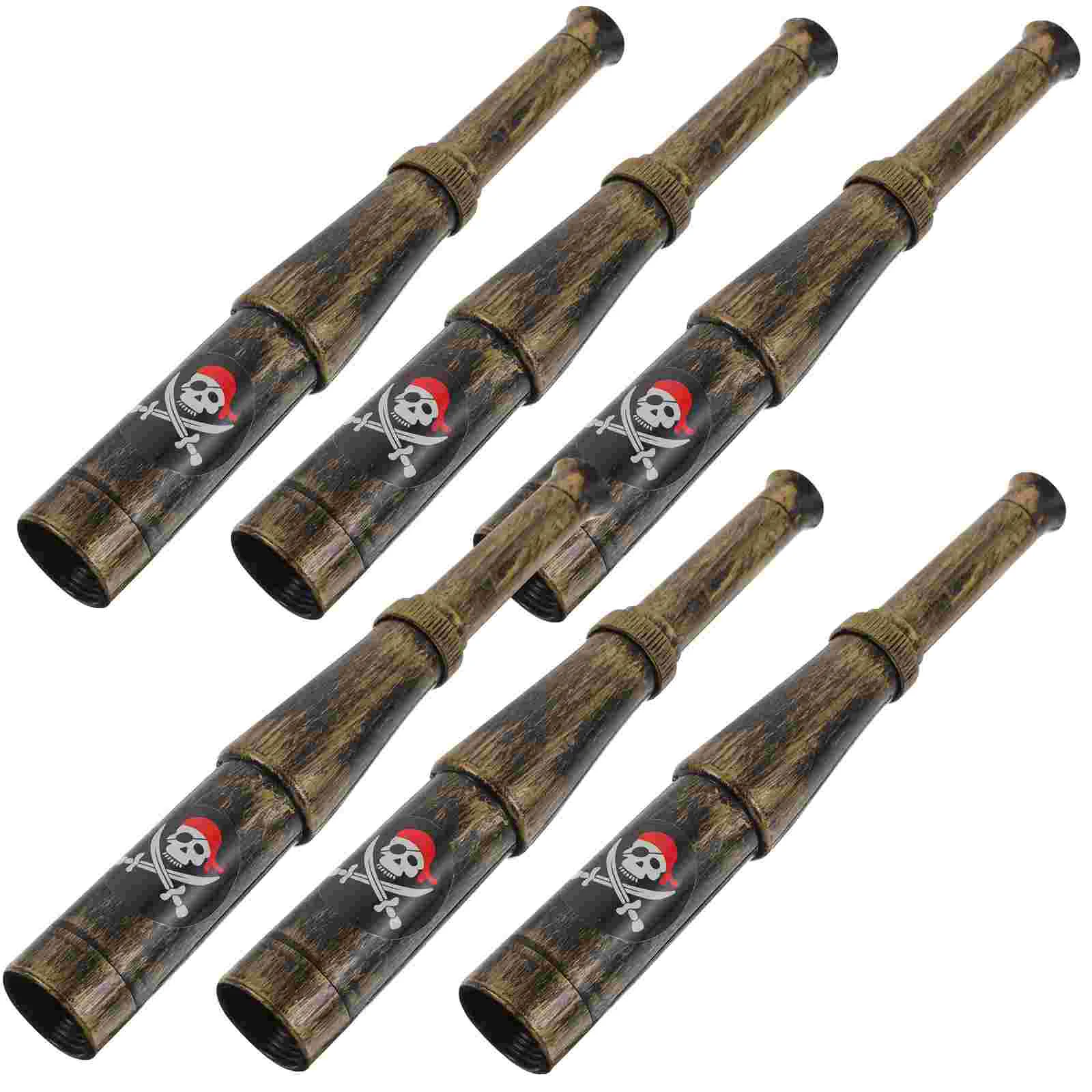 

Plastic Children’s Children’s Decorsss Pirate Party Costume Telescopes For Kids Pirate Portable Pirate Theme Party Props