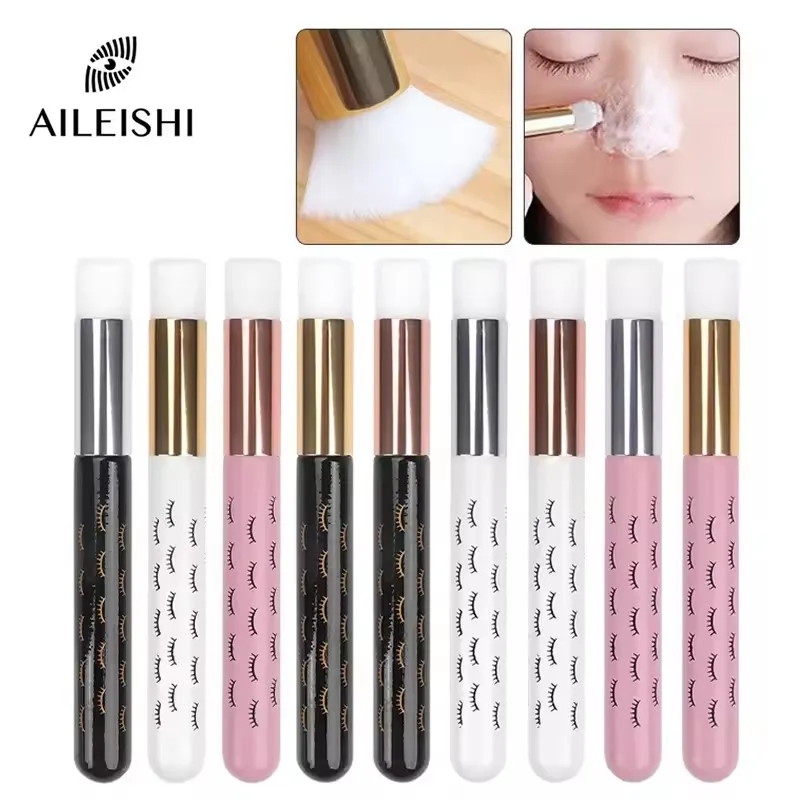 50/20/10pcs Eyelash Cleaning Brush Lash Shampoo Brush for Eyelash Extensions Peel Off Nose Pore Blackhead Remover Makeup Tool 2