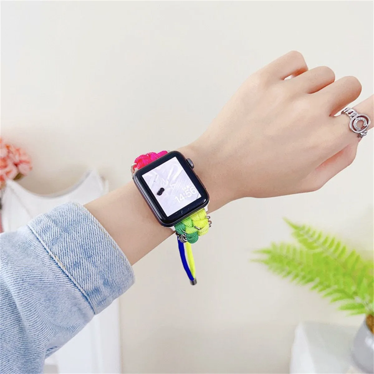 Cinturino per orologio in acciaio inossidabile per gioielli per iWatch serie 10/9/8/7/6/5 cinturino per orologio da polso alla moda 42/44/45/46/49 mm 38/40/41 mm_voghion.com