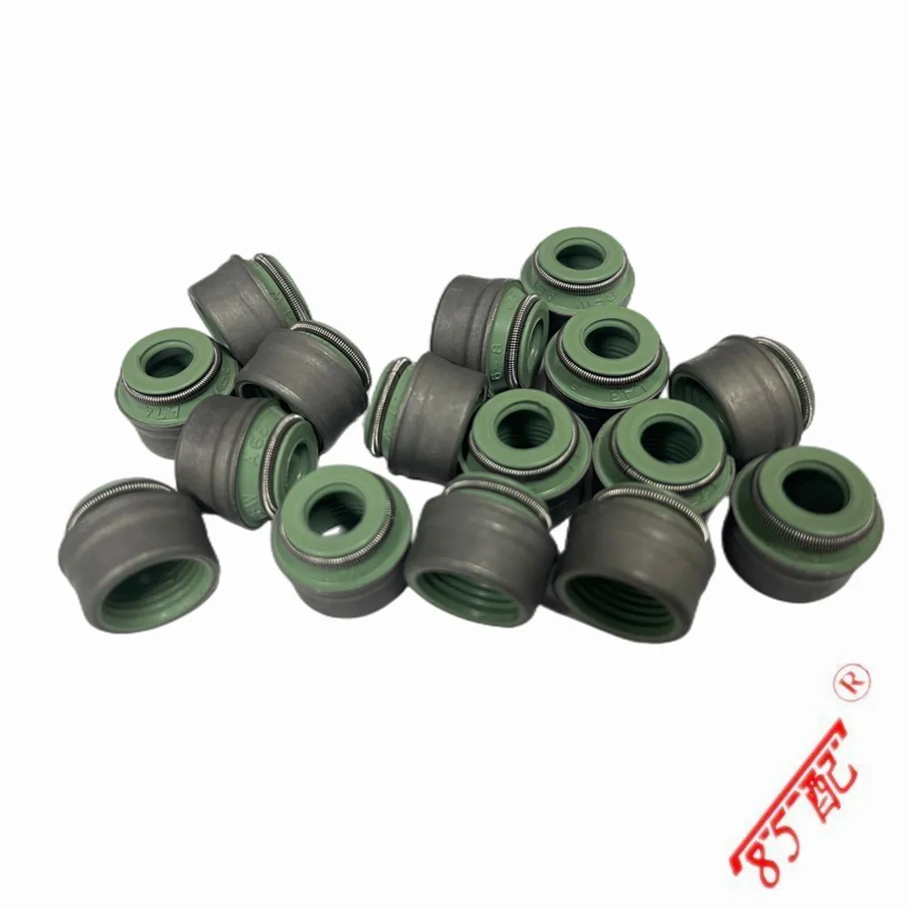 Nuovissimo 16 Pz Enigne Valvola Stelo Guarnizione 095640 Per Peugeot 206 207 307 308 Citroen C2 Gti S16 Vts 1.6 16 V Tu5J4 Tu5Jp5