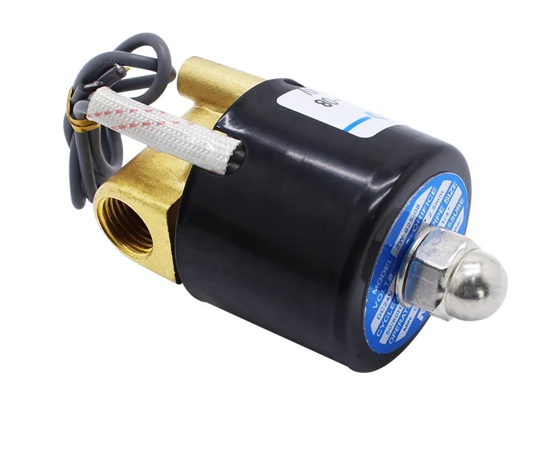 Normalerweise geschlossenes Magnetventil, Wasserventil, 2W025-08 DC24V/AC220V 2 Sub-Switch-Ventil, 1/4 Messing-Steuerventil – Detail 6
