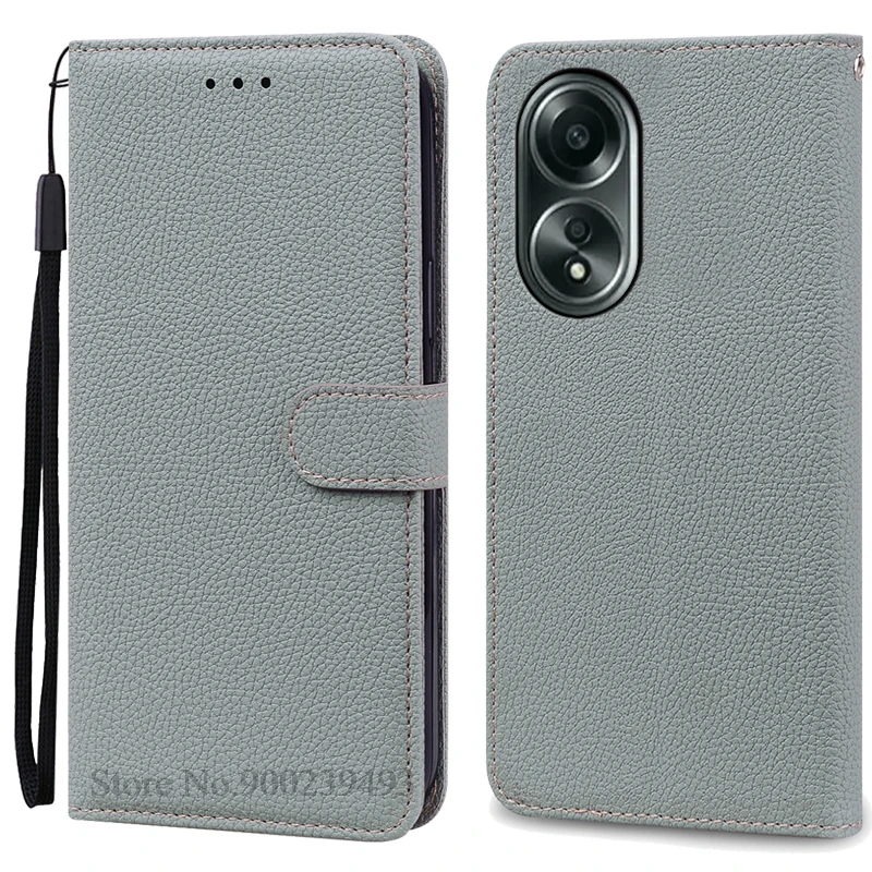 Leather Flip Wallet Case - Luxurious Silicone Book Cover