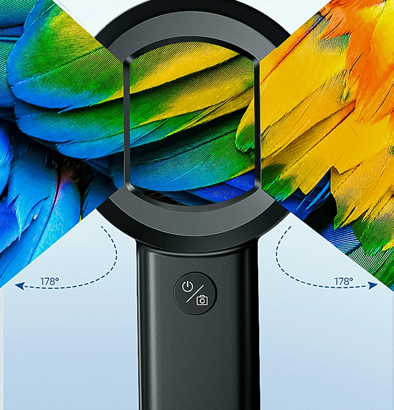 Digital microscope, handheld high-definition electronic magnifying glass for ide