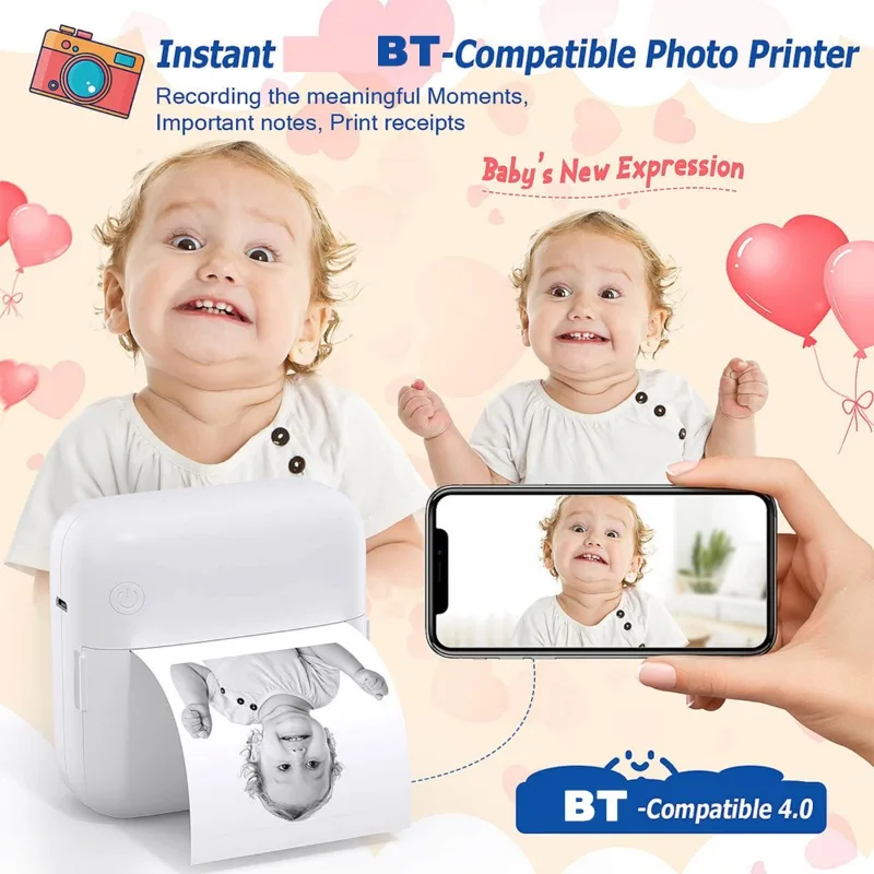 C20 Label Printers Impresora De Etiqueta Autoadhesivas Thermal Label Maker Printers Impresora De Fotos Photo Printer Portable