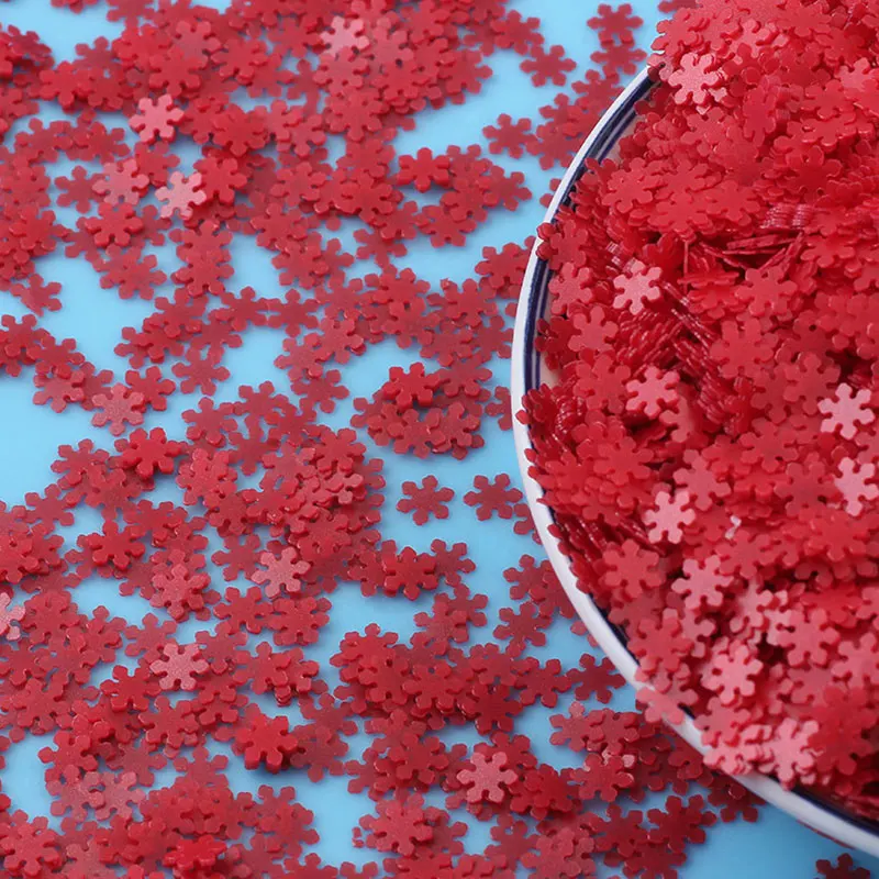 Sequins 5mm-10mm Sequins PVC Matt Frosted Five Leaf Flowers Small Snowflake Sequins Sewing Wedding Craft Sequin Embroidery Accessories Sequin Sewing Accessories Sequins For Crafts Sequins Accessories