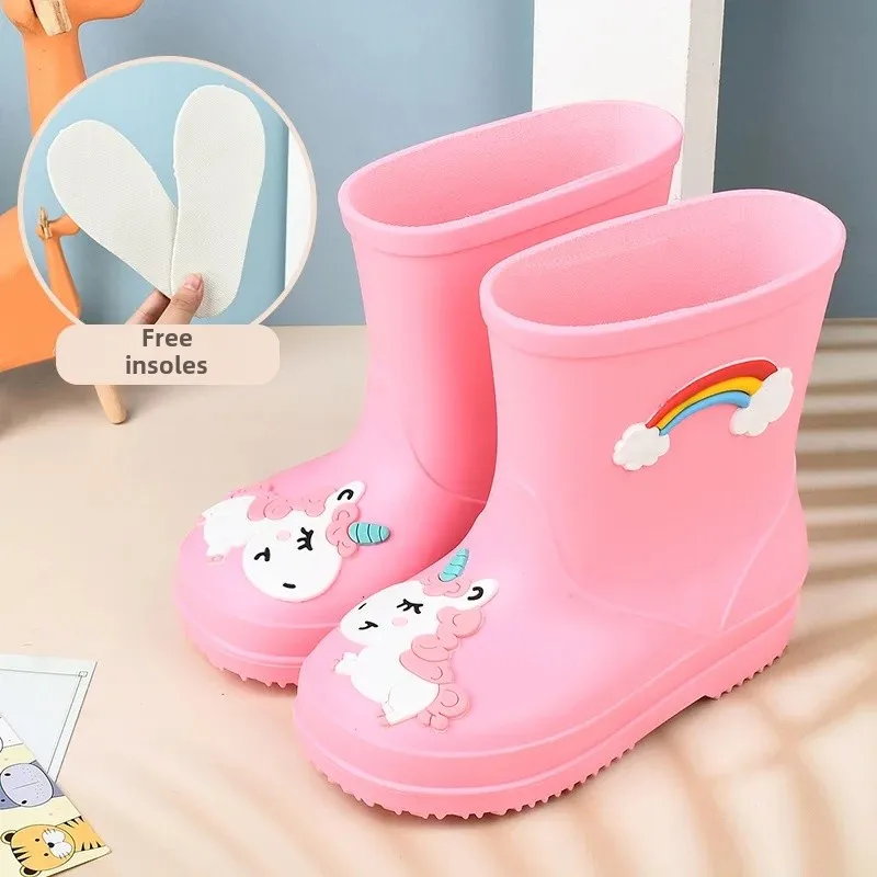Pink-Rainbow Horse-shoes