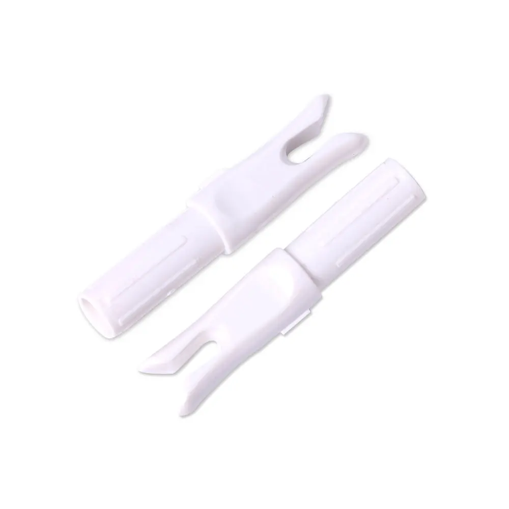 24pcs Linkboy Archery Rapid Shooting Archery Nocks Wide Open Angle Arrow End Y Nock ID 6.2mm Shaft DIY Accessory
