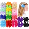 Candy Colors Solid Grosgrain Ribbon Bows Clips Hairpin Girl's Hair Bows Boutique Hair Clip Kids Headware Kids Hair Accessories 1