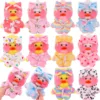 2pcs Kawaii Cartoon Lalafanfan Duck Clothes Sweater+Bag Hoodie For 30cm Duck Clothes Lalafanfan Clothes Plush Stuffed Toy Girl`s 2