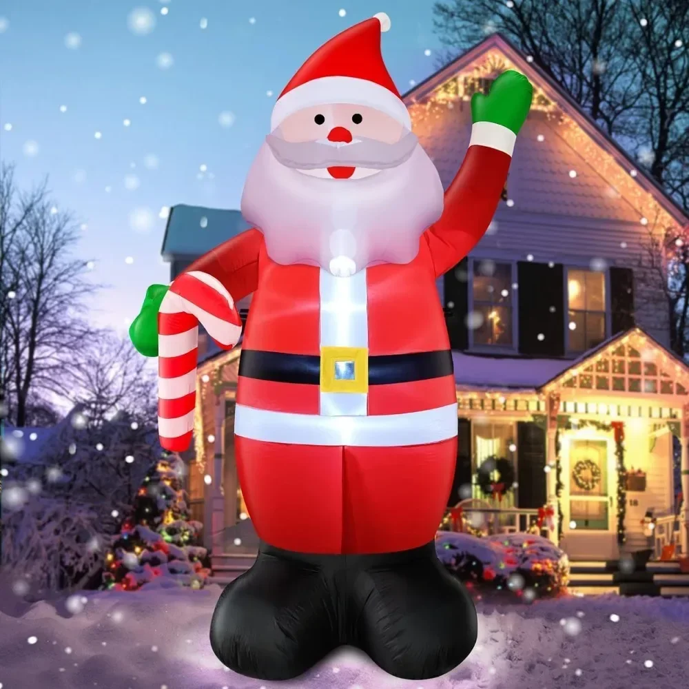 

12 Foot Super Giant Christmas Inflatable Santa Claus Christmas Decorations Outdoor Home and Garden 2024 Decoration Decors Decor