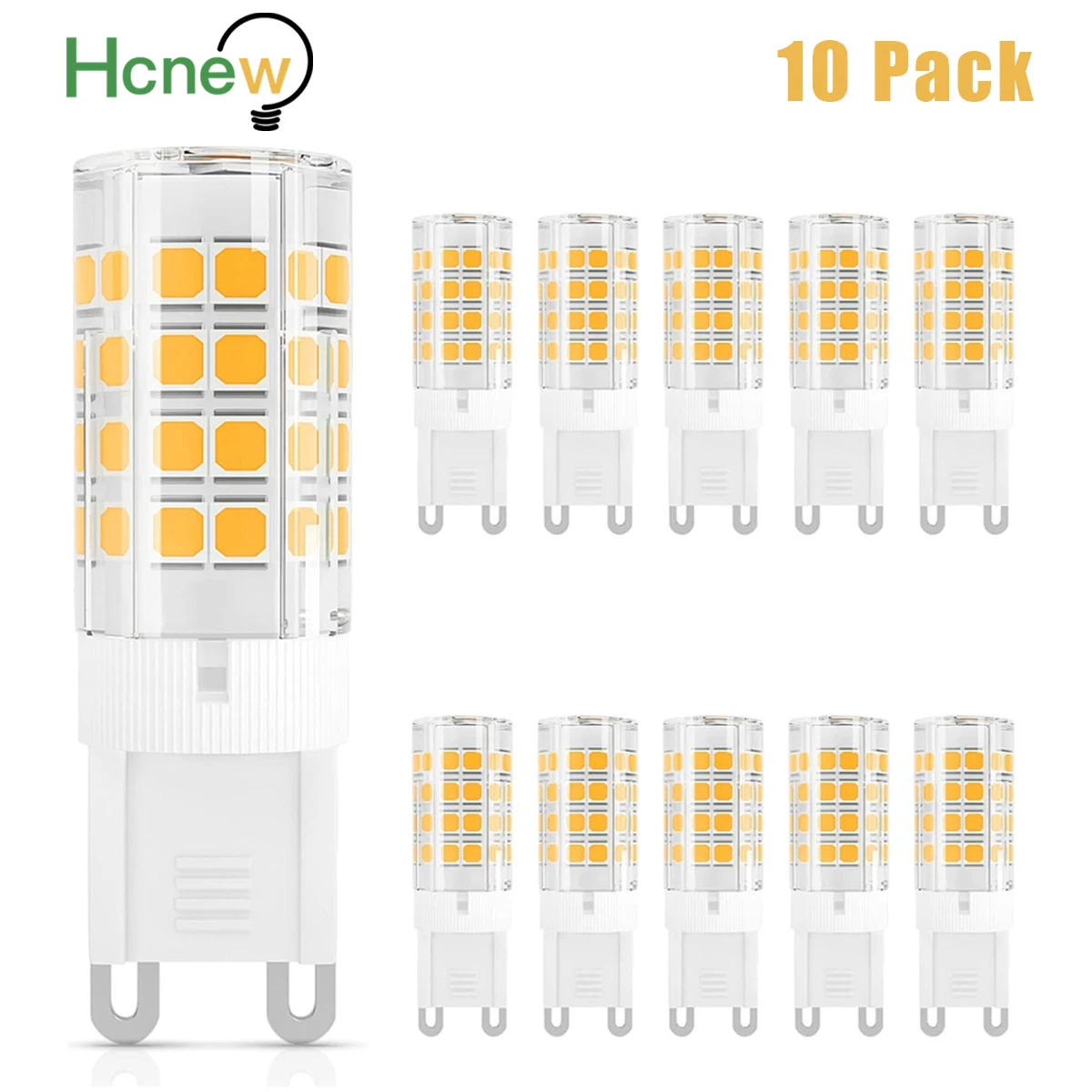 10Pack G9 Led 220V 5W Lampadina 3W Smd2835 Bianco Freddo 6000K Bianco Caldo 2700K Lampade Notturne A Sospensione Sostituire Lampadario Alogeno