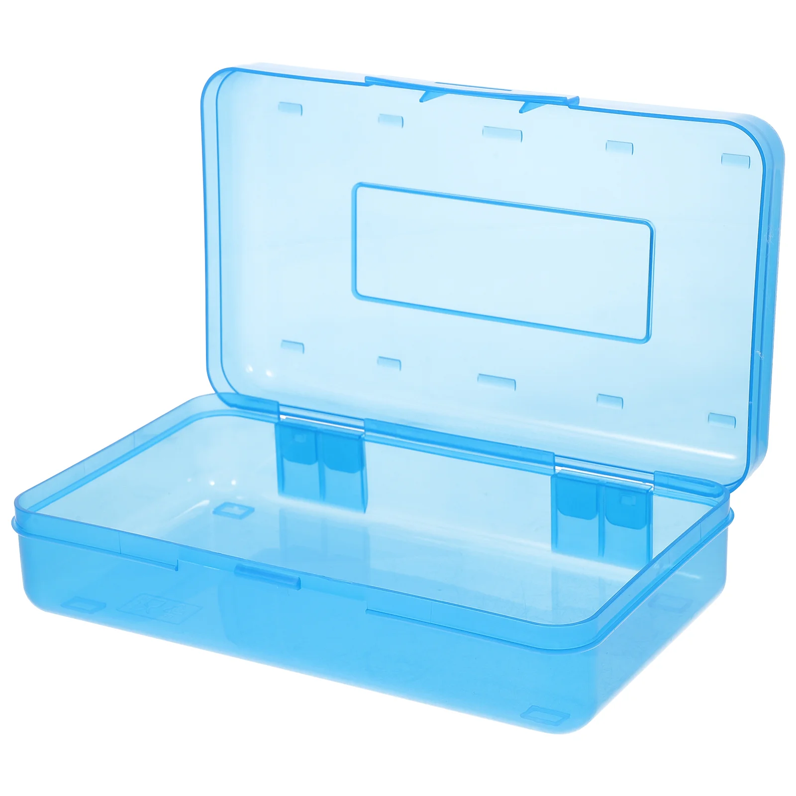 

Stationery Box Practical Pencil Case Case Storage Supplies Clear Hard Plastic