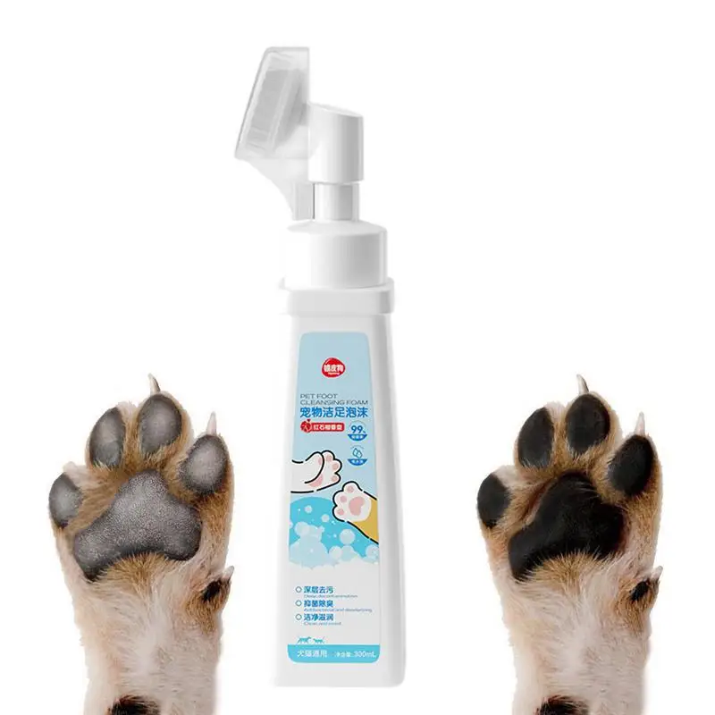 

Pet Dog Paw Cleaner Foam 1PCS Safe Convenient Pet Foot Paw Cleaner Rinse free Paw Washing Foam For Cat pet Grooming Supplies