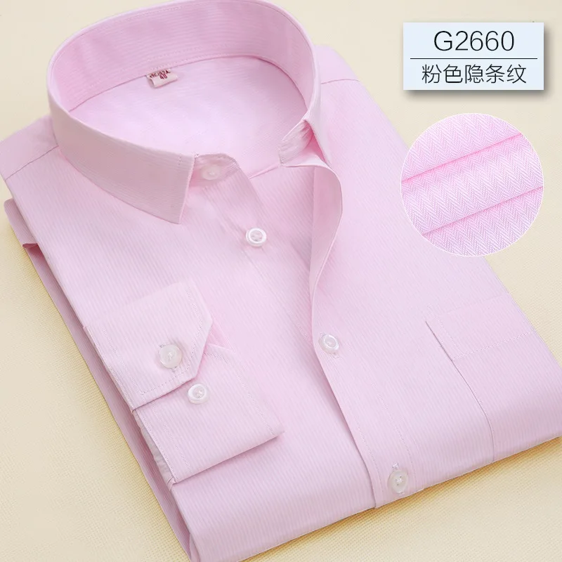 Men 8XL Pure Color Longsleeve Shirt