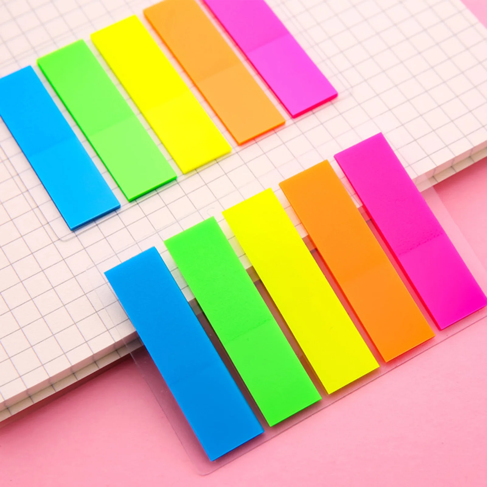 

Sticky Notes Memo Pad Colorful Self Adhesive Label Index Tabs Bookmarks Notepad School Office writing Stationery Supplies