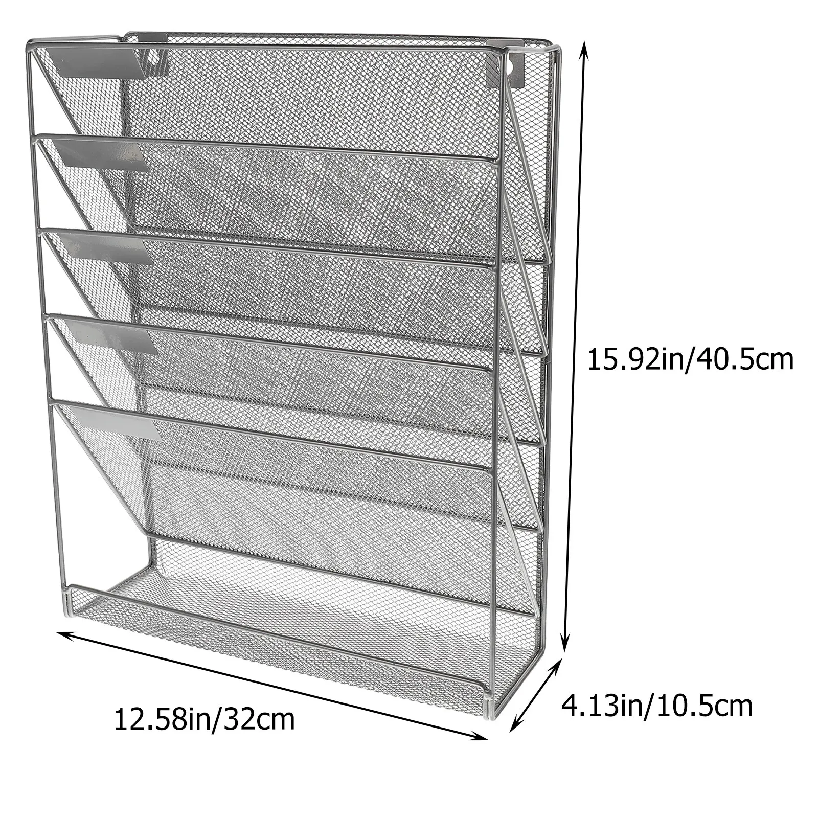1Pcs 벽걸이 형 문서 정리함 사무실 홈 파일 용 절묘한 부드러운 표면 파일 홀더 랙 책 문구류 다층