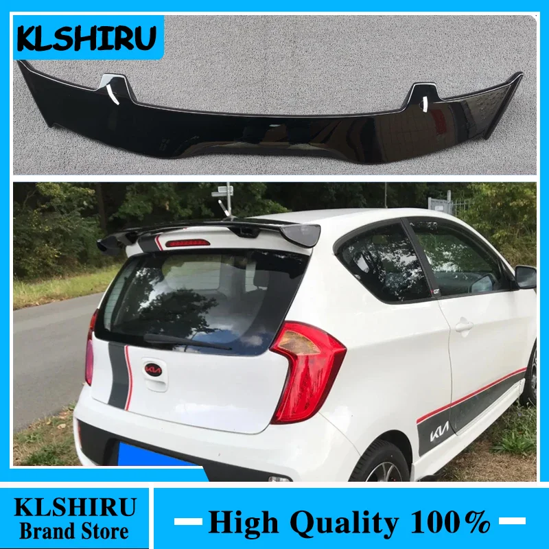 For KIA Morning Picanto Spoiler ABS Plastic Hatchback Universal Roof For KIA Morning Picanto Spoiler ABS Plastic Hatchback Universal Roof