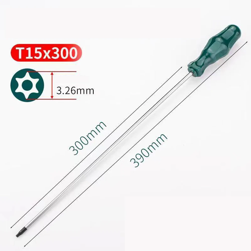 400 mm extra langer Torx-Schraubendreher, magnetische Bits, Schraubantrieb, Reparatur T10/T15/T20/T25/T27/T30 Handwerkzeuge – Detail 6