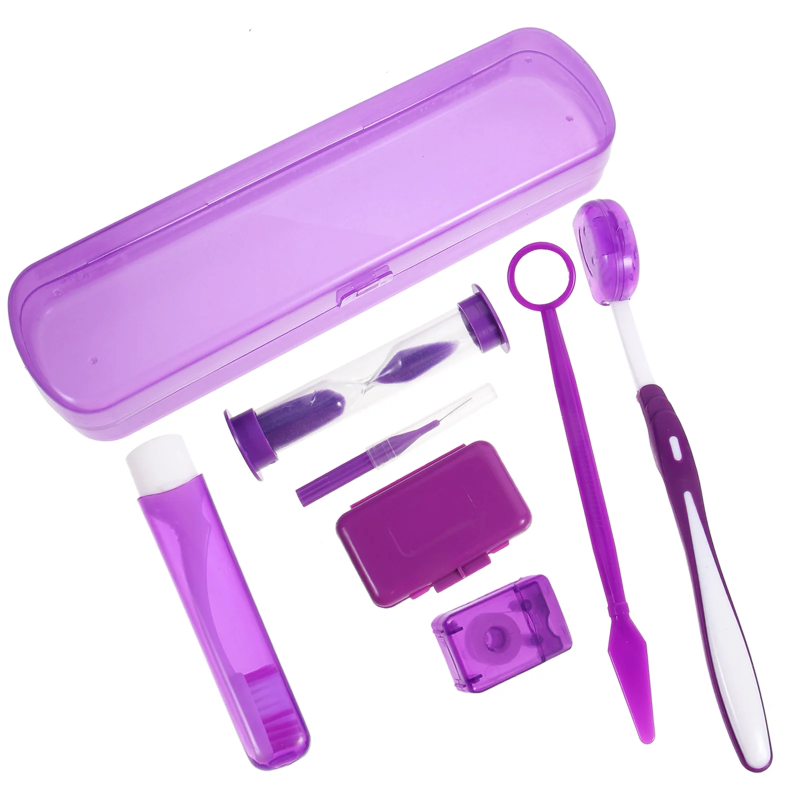 

1 Set Supplies Interdental Wax Dental Floss Toothbrush Kit