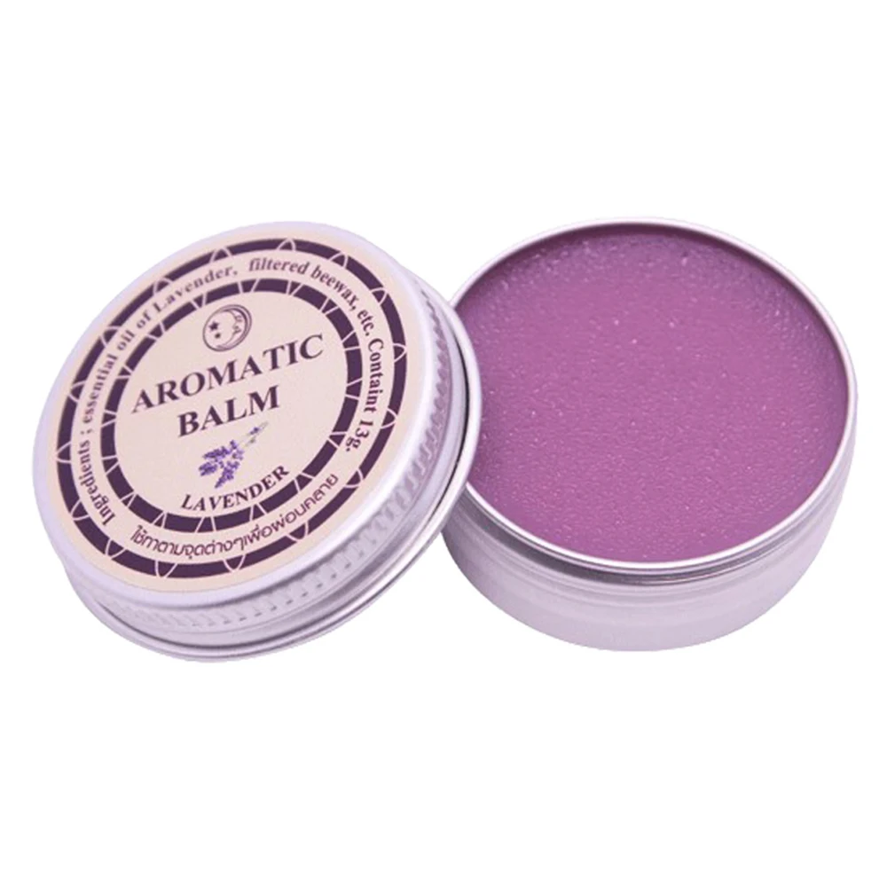 Effective Lavender Aromatic Balm Help Improve Sleep Soothing Cream Essential Oil Insomnia Relieve Stress Anxiety Cream