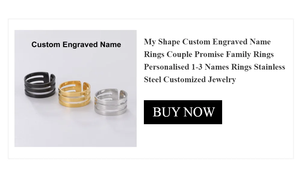 Personalised Engraved Name Bracelet Stainless Steel Bar Jewellery_voghion.com