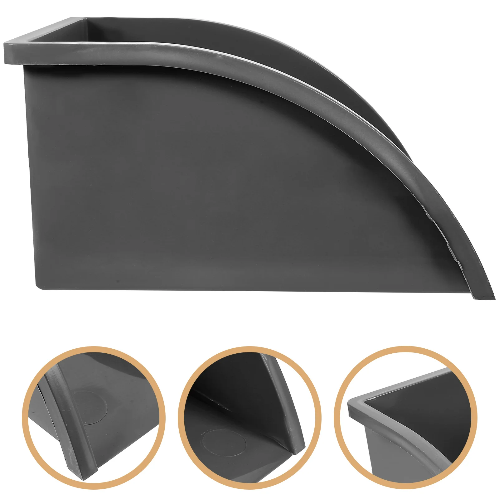 Bathtub Drain Water Dustpan Rainwater Collection Connector Gutter Downspout Grey Diverter Splash Block