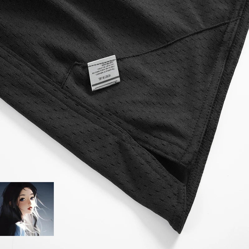 Mesh MADMESS Shorts Sports MDNS Drawstring V-shape Shortpant Men Women High Quality Hawaii Loose Casual Breathable Breeches