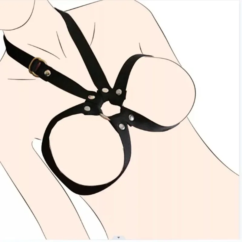 Erotic Bra brassiere Adult Breast BDSM Bondage Sexy Lingerie Sex Toy For Women Leather Excellent Strap On Lesbian Accessories erotic lingerie