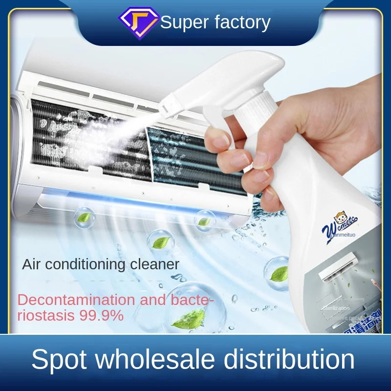 

Air Conditioner Cleaner Foam Household Cleaning Agents Universal Disassembly Free Powerful Decontamination Deodorization Tools