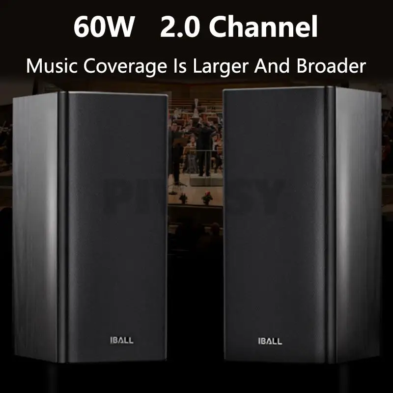 4 Inch Subwoofer Speaker Passive Bookshelf HiFi Speaker Three-Way Surround Sound Sound Box Power 60W A Pair computer speakers portable speakers audio speakers