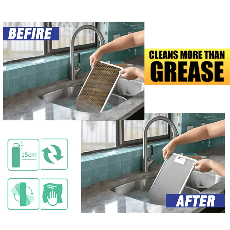 Kitchen Magic Degreaser Cleaner Spray Oil Stain Remover