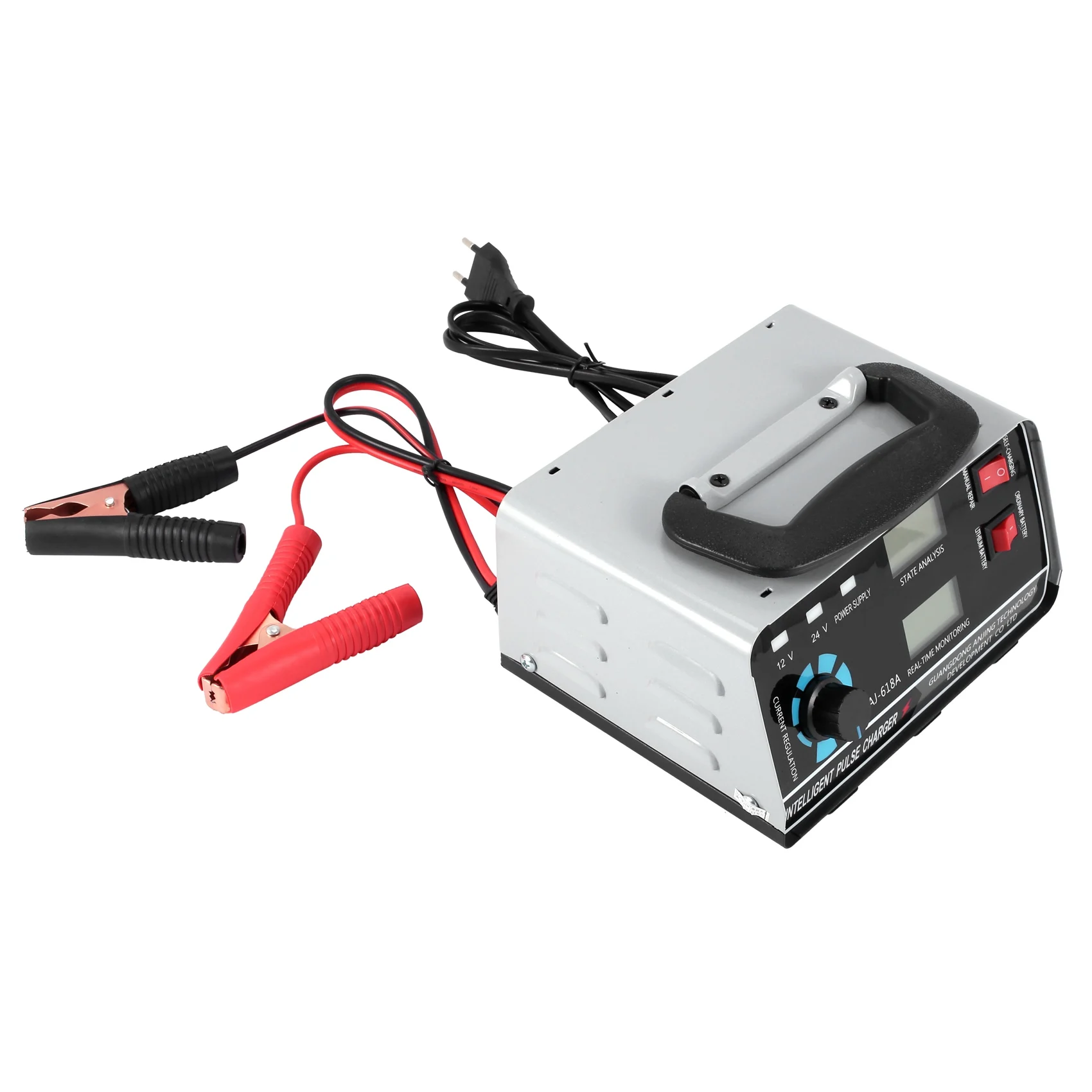 

400W 30A 12V/24V Automatic Car Battery Charger Smart Pulse Repair Boat Trickle Eu