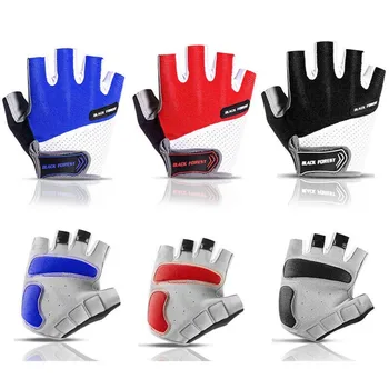 Shockproof GEL Pad Cycling Gloves MTB Gloves Cycling Gloves Bicycle Gloves Half Finger Short Gloves Men Women Summer Bike Gloves 3