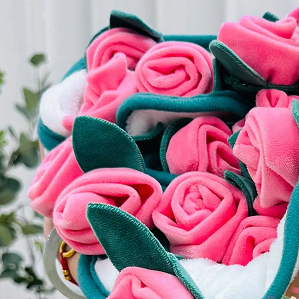 Colorful Rose Bouquet Blanket Fashion Comfortable Artificial Flower Blanket Large Size Rose Flower Nap Blanket Valentine's Day