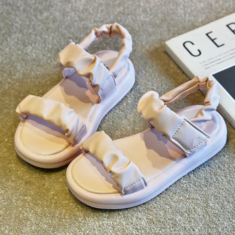 

Summer Kids Sandals Fashion Shoes for Girls Casual Sports Sandals Flat Children's Shoes Non-slip Soft Bottom Beach Sandals