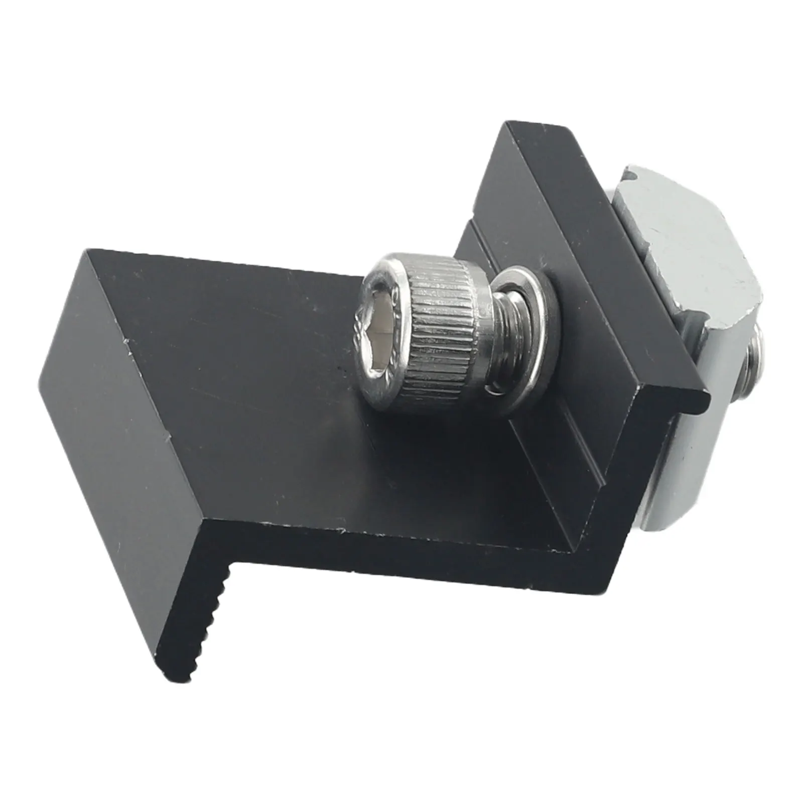 Description Picture 5 of item1Pc End Clamp/Medium Clamp Solar Panel Bracket Fixing PV End Clamp Aluminum Alloy AL6005-T5 NimM8*25 Stainless Steel Screws SUS3