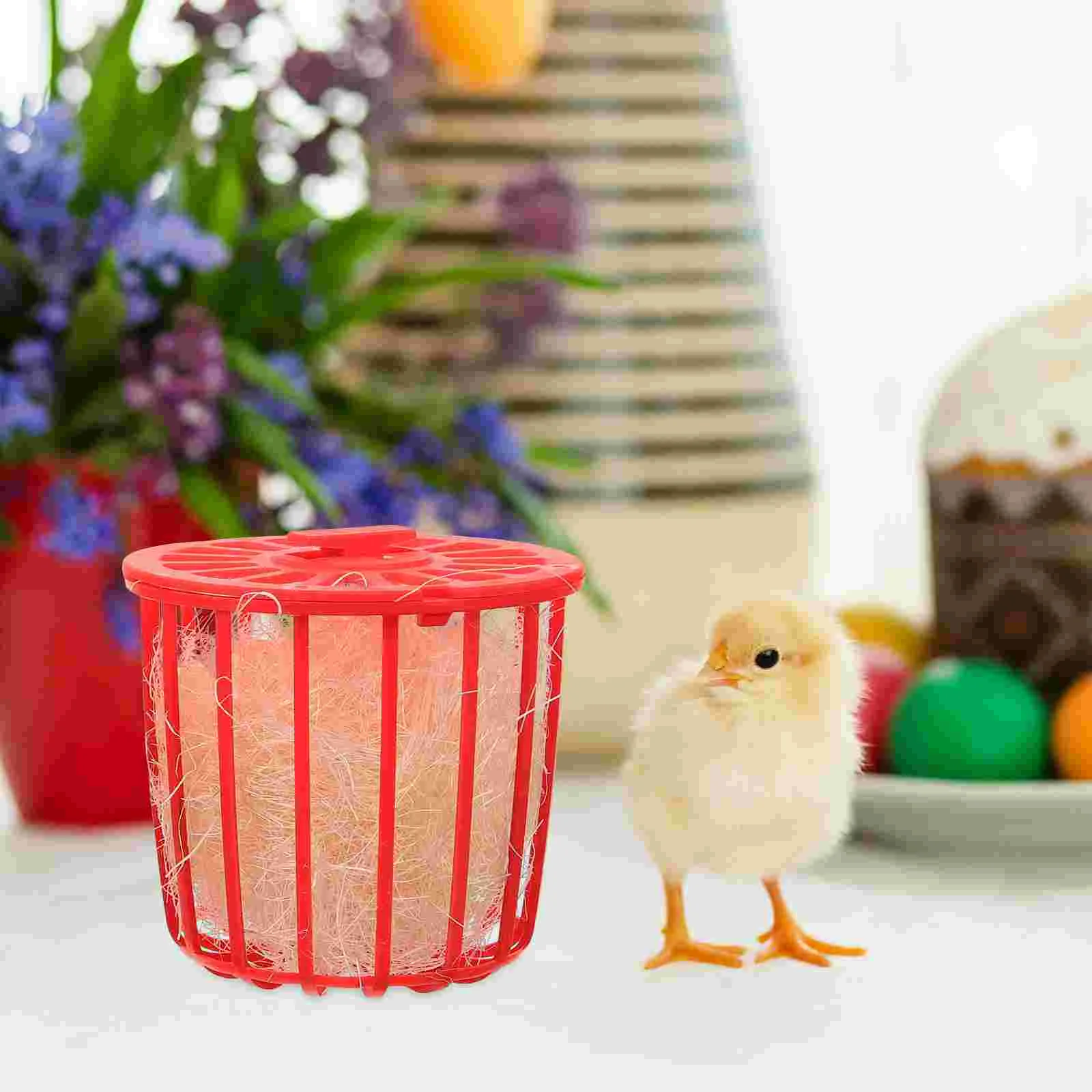 2 Pcs Bird's Nest Toy Pet Supplies Hollow Cage Breeding Pigeon Bowl Silk Nesting Bowls House Hanging