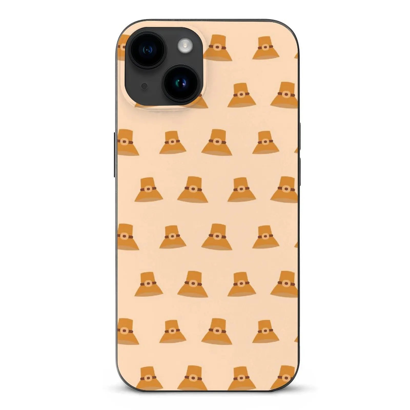 

Phone Case For Apple iPhone 15 14 13 12 Pro Max Case For iPhone 13 12 Mini Retro Thanksgiving Hat Cellphone Cover