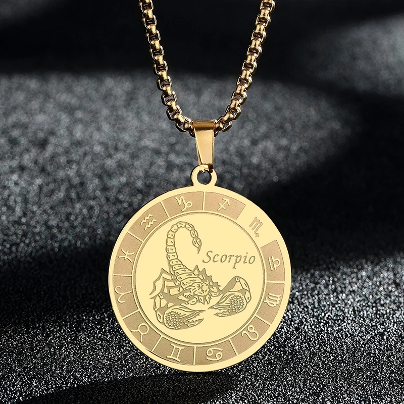 Collana Ciondolo Costellazione Sagittario - Acciaio Inossidabile 304 | Gioiello Zodiacale Unisex - Foto 4