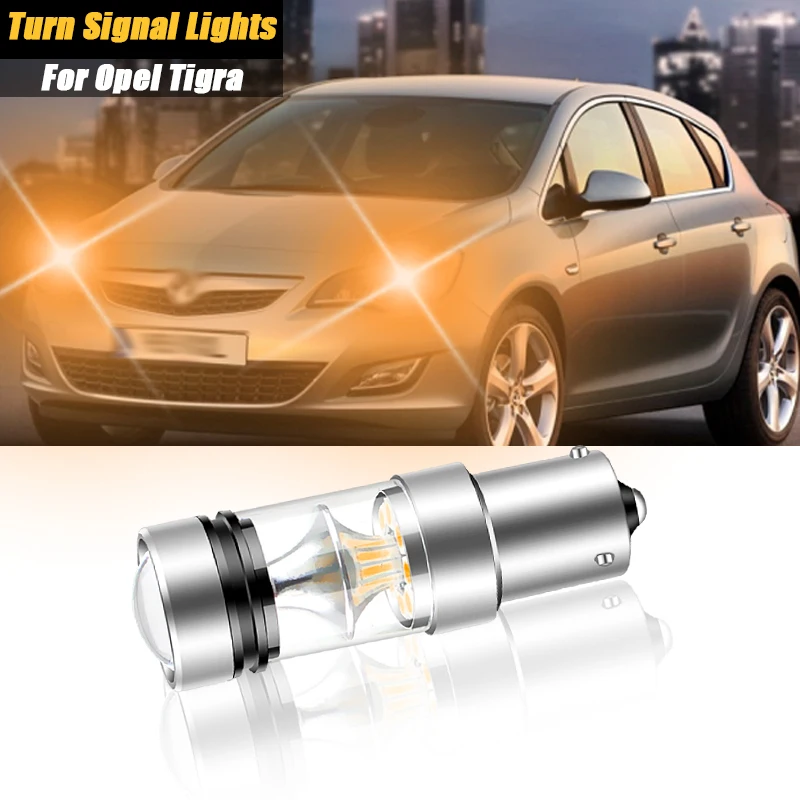 2 Pz Canbu Bau15S Py21W Led Indicatori Di Direzione Lampada No Hyper Flash Per Opel Tigra 1994 1995 1996 1997 1998 1999 2000 2001-2010