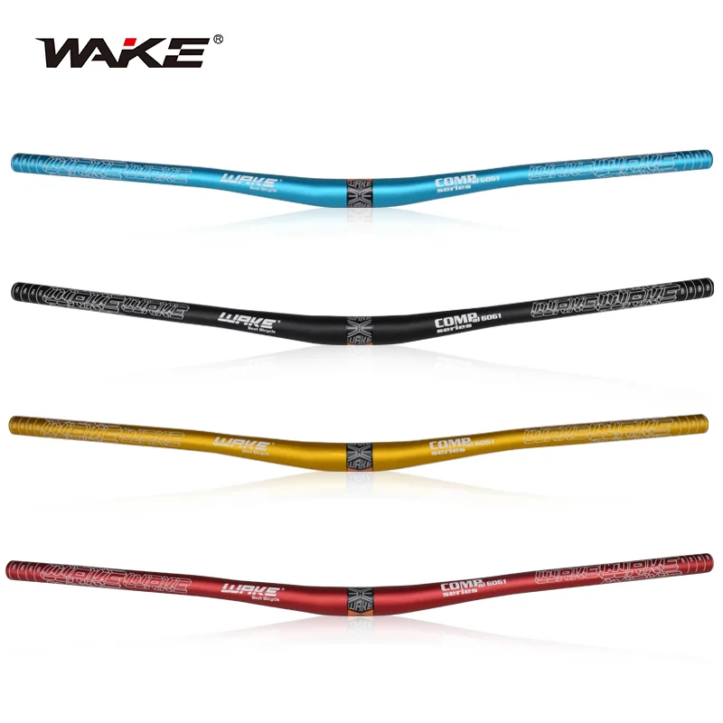 

Wake Mountain Bike Handlebar Bike Swallow Handlebar MTB Handlebar Bicycle Riser Bar 780mm Downhill Handlebar Horizontal