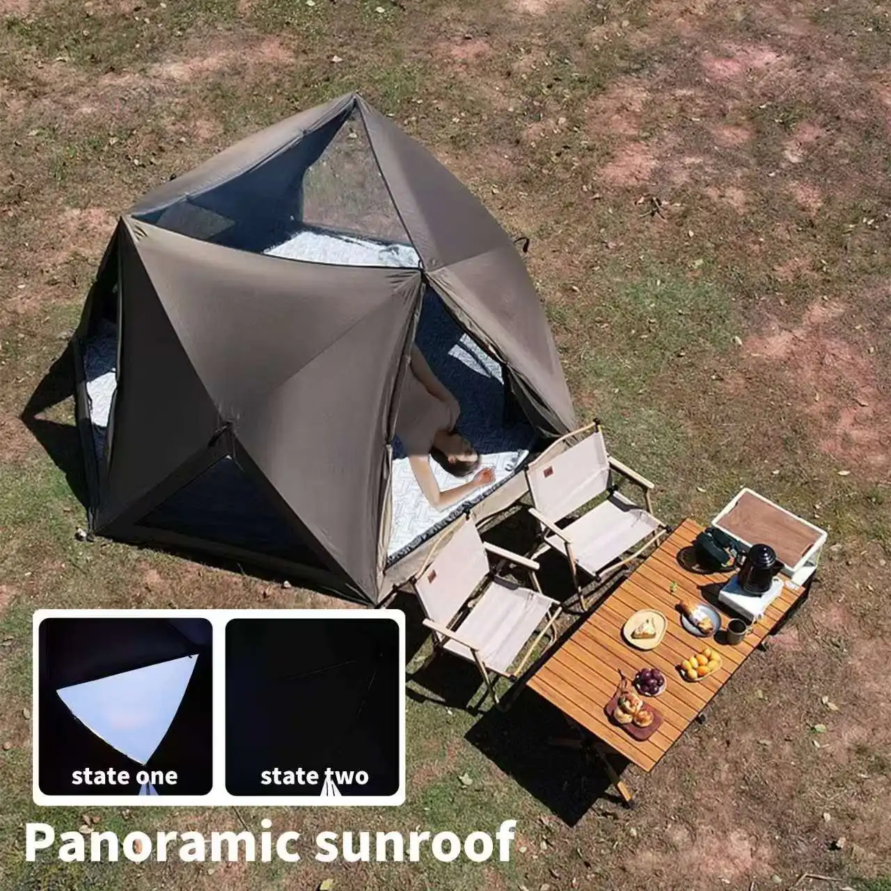 2024Seaside-beach-park-quick-open-tent-outdoor-portable-folding-camping ...