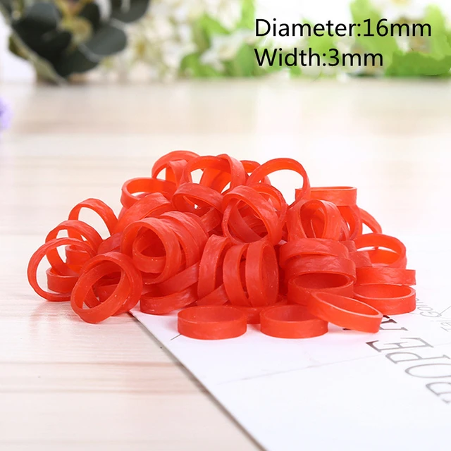 Diameter 20mm Tiny Red Rubber Band Elastic Small Rubbers For Packing  Packaging 100/200/500 - You Choose Quantity - AliExpress