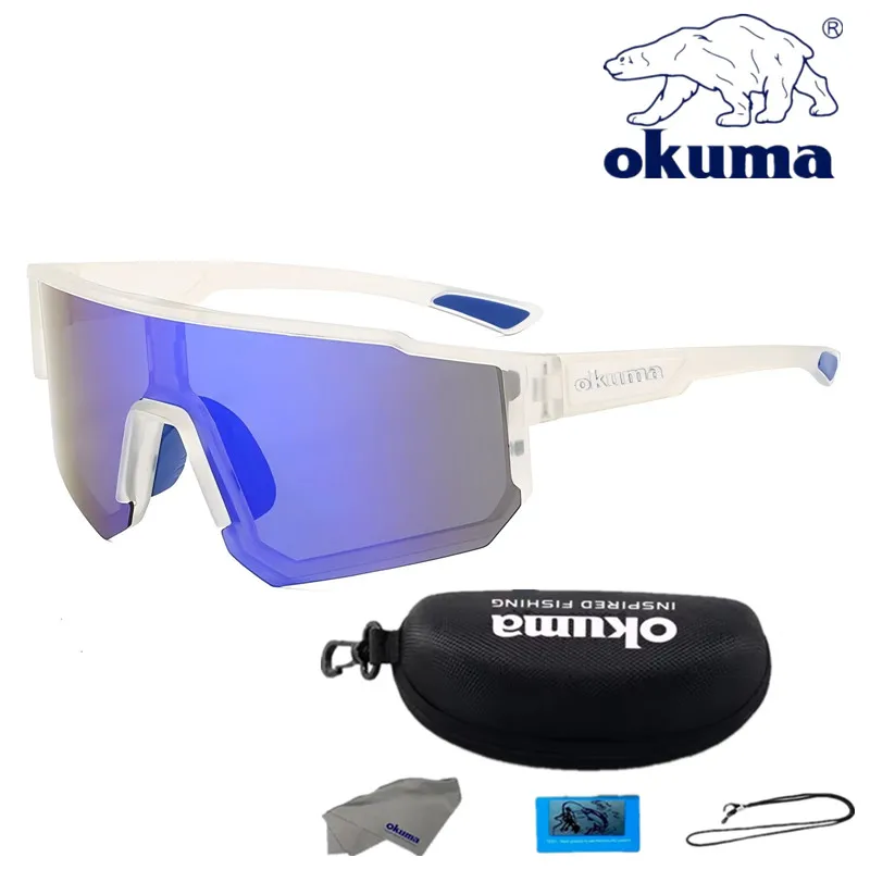 Okuma 편광 선글라스 - 새로운 산악 자전거 라이딩 안경 - 자외선 방지 남녀공용 스포츠 안경 UV400